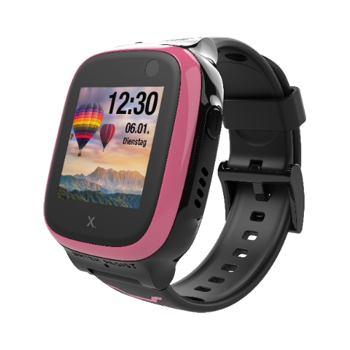 Xplora-X5-pink-seitenansicht-gps-kinder-smartwatch