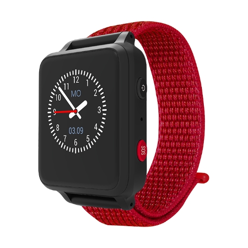 Anio-5-rot-Seitenansicht-gps-kinder-smartwatch