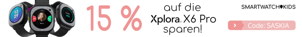 xplora x6 pro rabattcode 15 % sparen